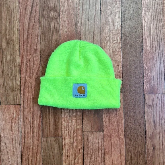 Carhartt — Neon Green Beanie